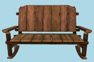 Wooden Bench Wooden Bench-2